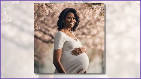 Capturing Moments: The Pregnant Photos Of Michelle Obama