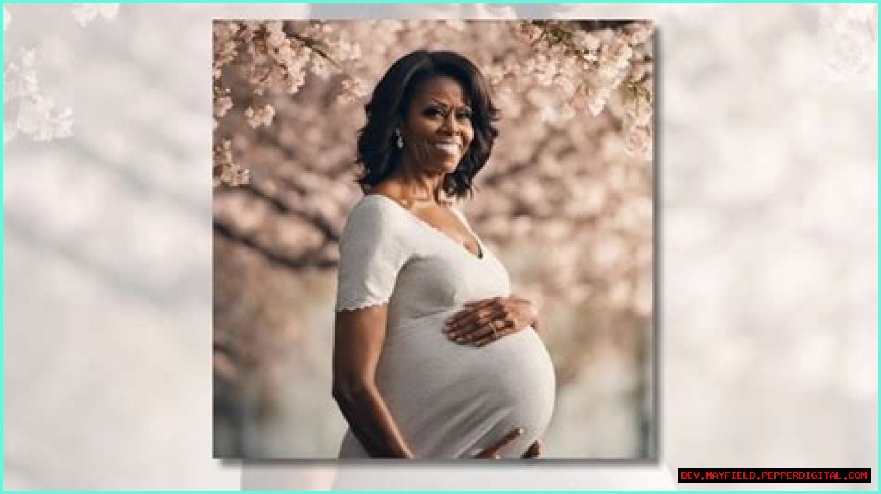 Pregnant Picture Of Michelle Obama: A Glimpse Into Her Journey